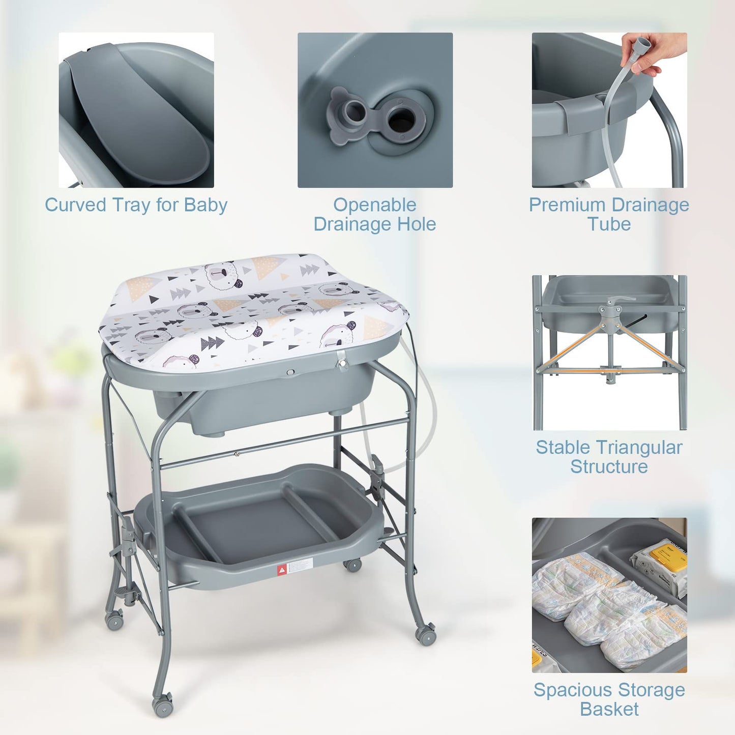 BABY BATH STATION