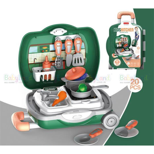 KITCHEN SET-KIDS TROLLY