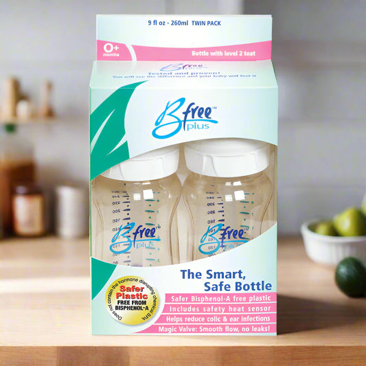 BABY FEEDER BOTTLE TWIN PACK 260ML