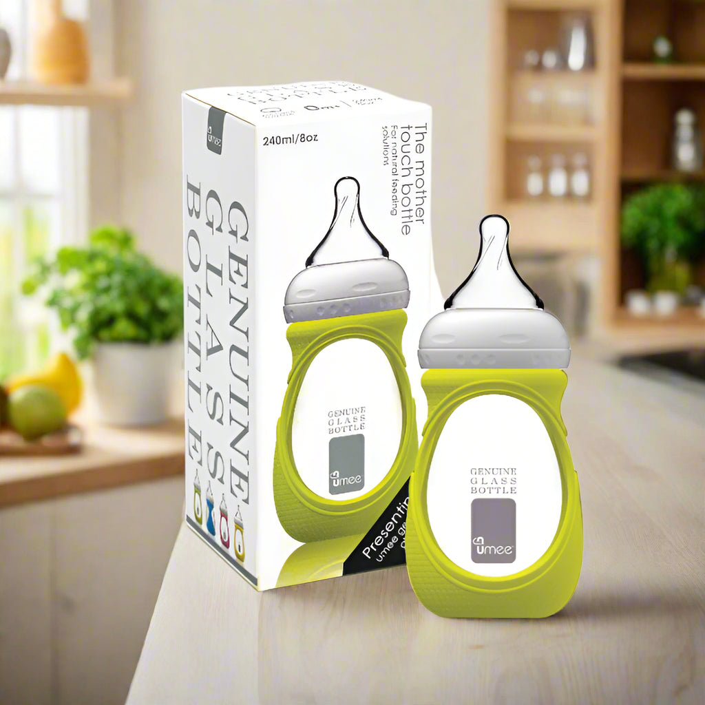 BABY GLASS FEEDER 240ML