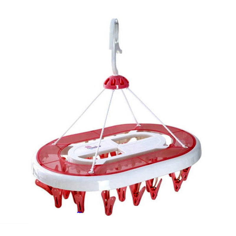 28 Clips Cloth Hanger CH-8010