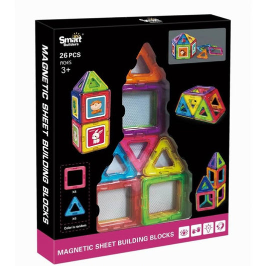 MAGNETIC BUILDING BLOCKS 26PCS