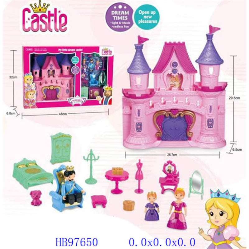 DOLL HOUSE WITH LIGHT & MUSIC