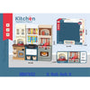 KITCHEN SET WITH LIGHT & MUSIC