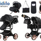 KIDS STROLLER DLX TRAVEL SET KIDILO
