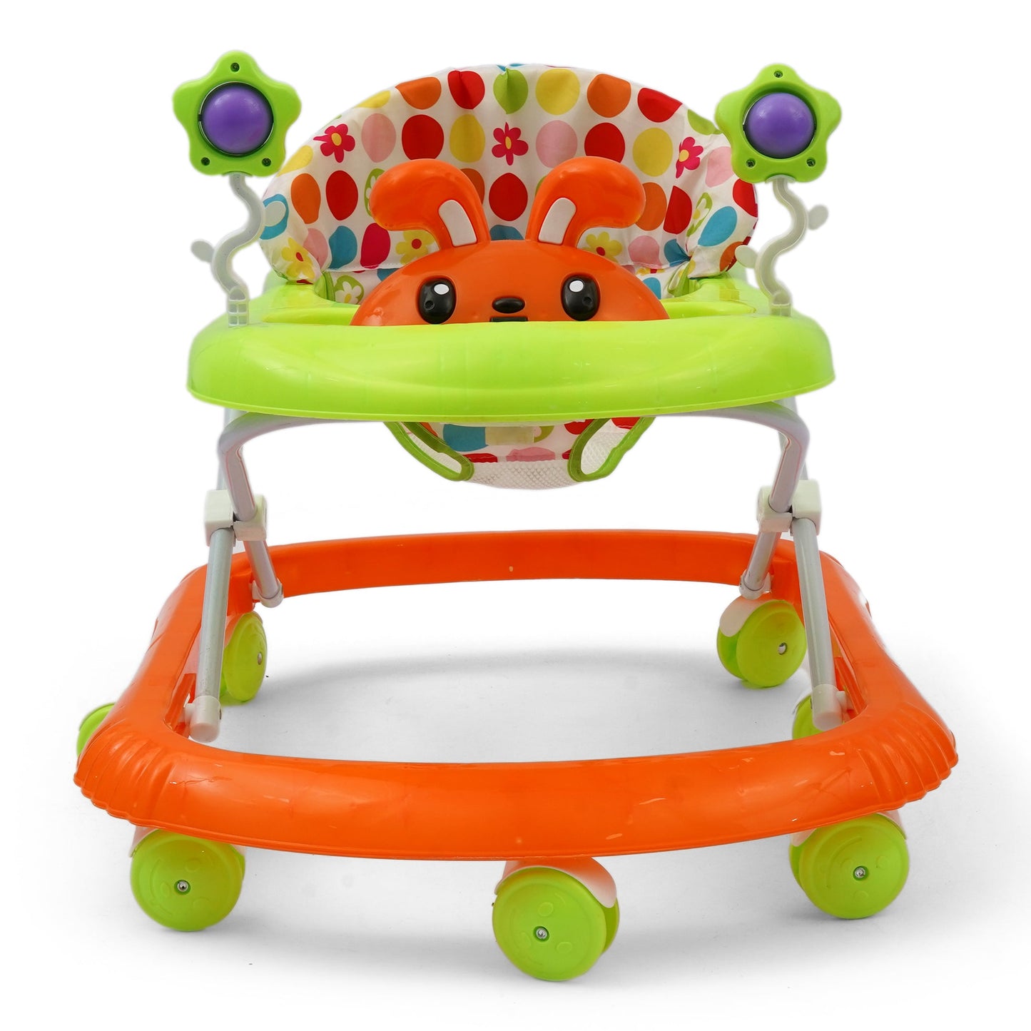 Cartoon Face Baby Walker