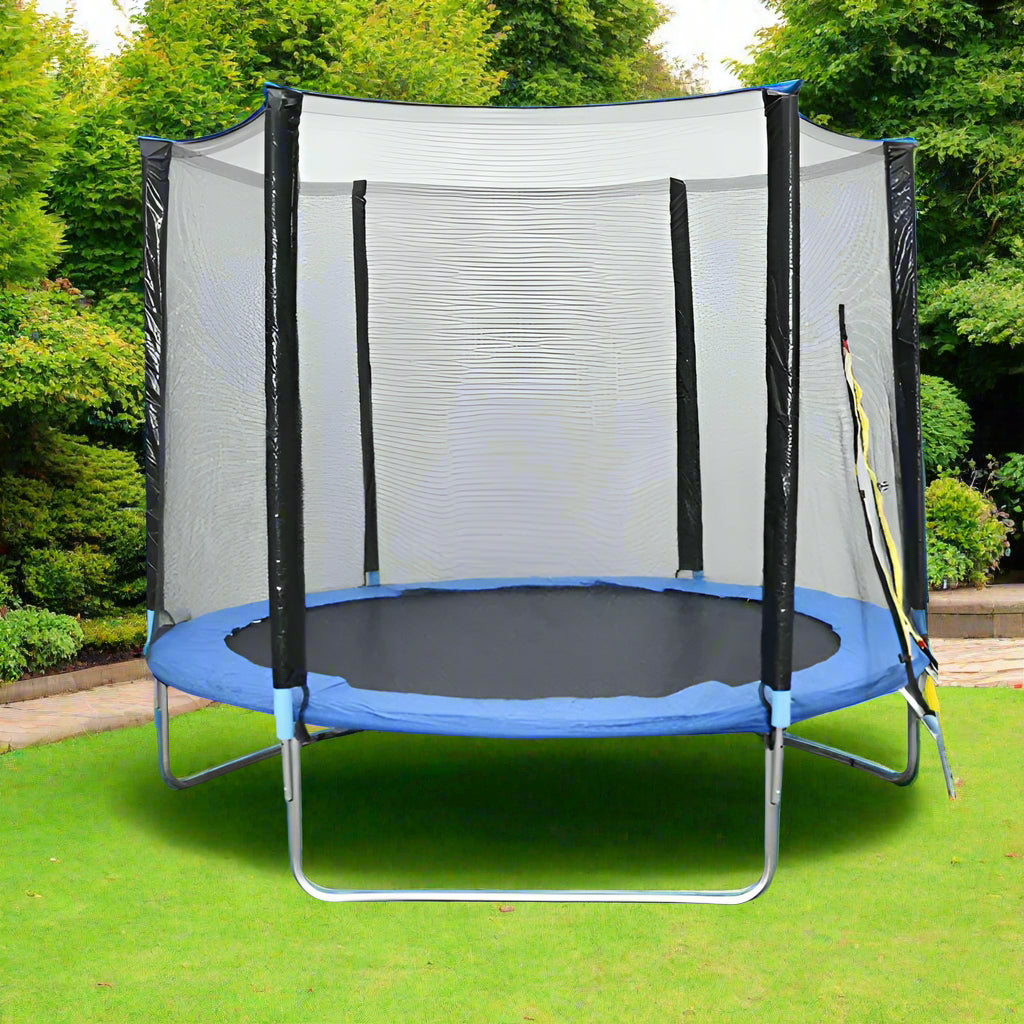 12FT TRAMPOLINE WITH STAIR & NET