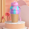 WATER BOTTLE SILICONE FOLD UNICORN