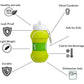 SILICONE FOLD WATER BOTTLE